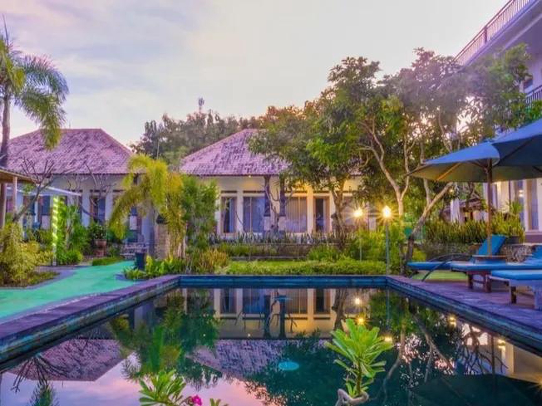 Villa Bagus Ada Kolam Renanng di Dekat Nusa Penida Bali