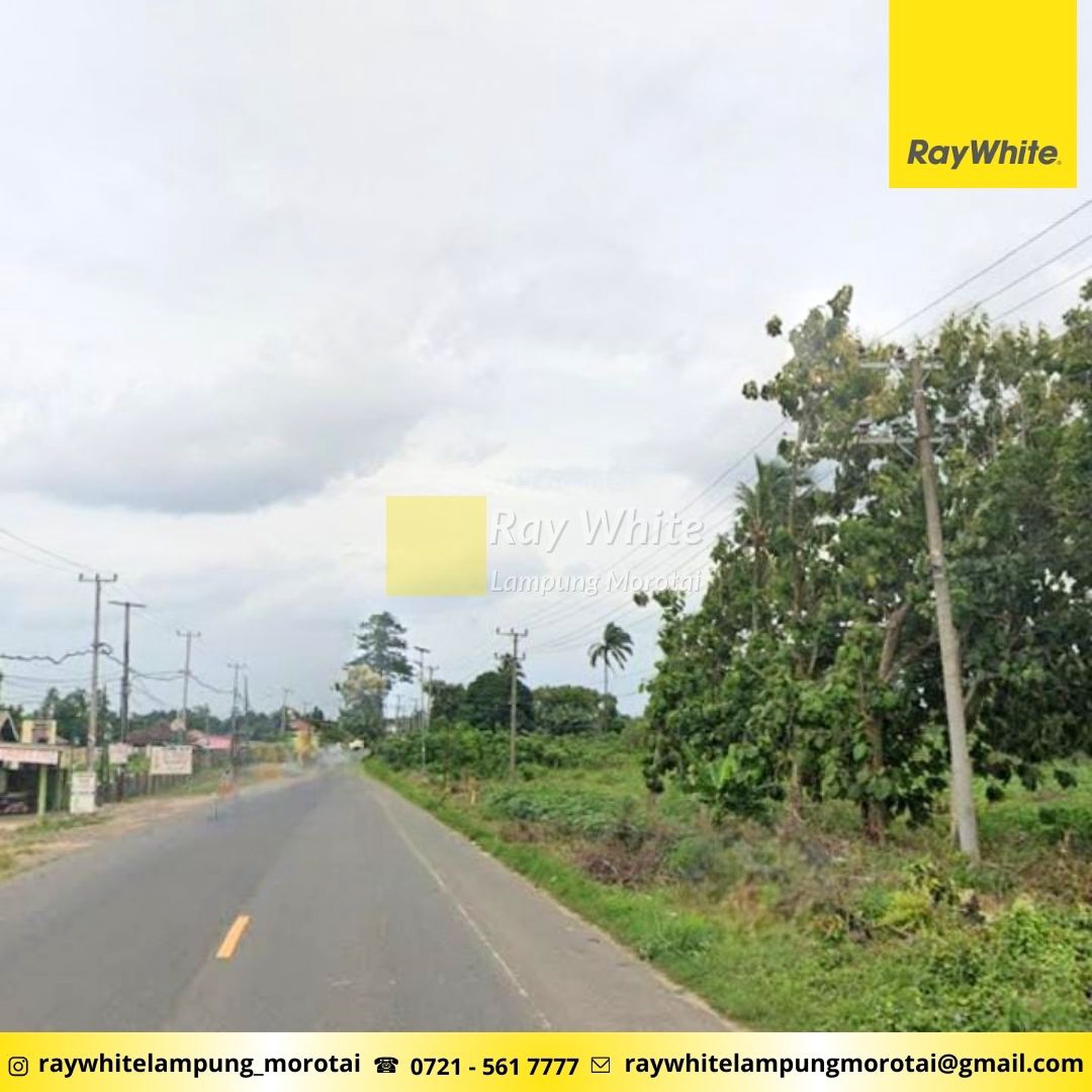 Dijual Tanah strategis lokasi dekat gerbang tol terbanggi besar