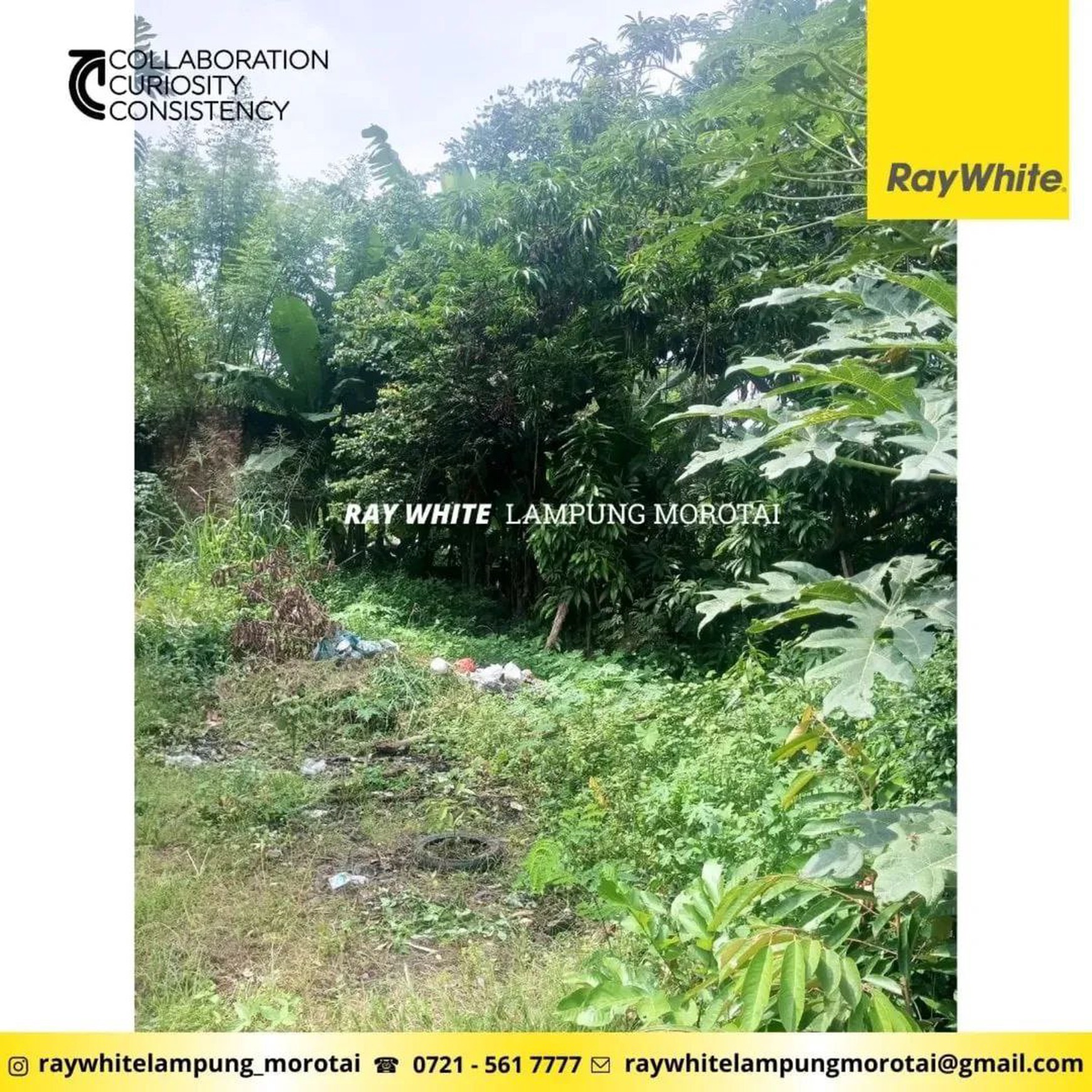 Dijual Tanah Bonus Bangunan di Tanjung Karang Timur, Bandar Lampung