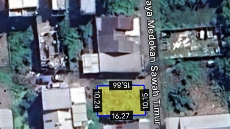 Dijual / Disewa Tanah Kavling | Medokan Sawah Timur |Sangat Strategis