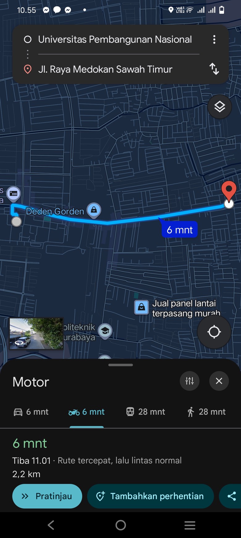 Dijual / Disewa Tanah Kavling | Medokan Sawah Timur |Sangat Strategis