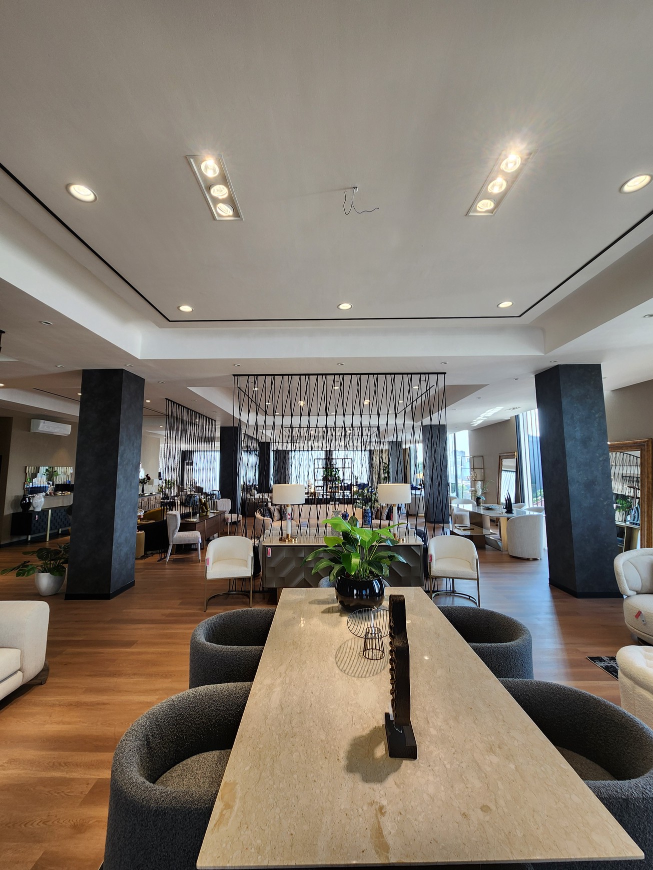 Grand Building made with state-of-the art building materials and interior