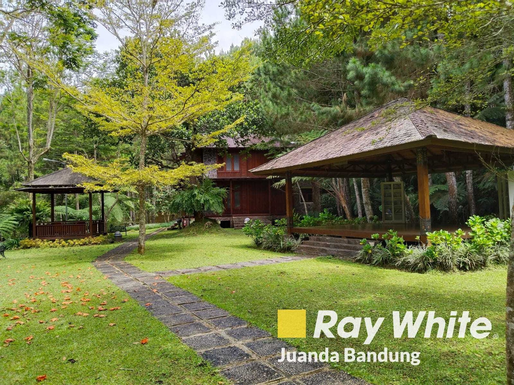 Langka! Villa resort aktif di Maribaya Lembang sangat Asri Nyaman dan menguntungkan!!