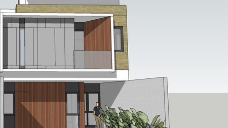 Rumah 100% Brand New di cluster Cempaka Putih Tengah. Modern minimalis.