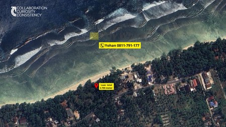 Dijual Tanah Tepi Pantai Krui Pesisir Barat