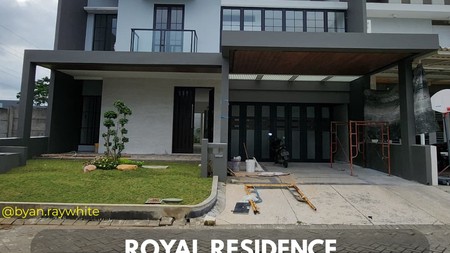 DIJUAL RUMAH MINIMALIS DESIGN - ROYAL RESIDENCE 