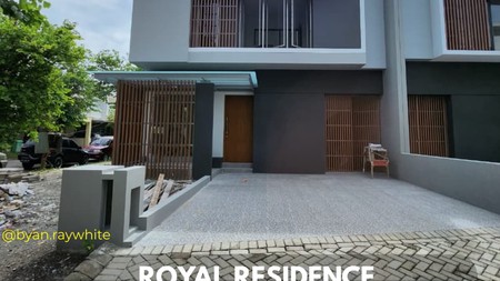 DIJUAL RUMAH BARU MODERN DESIGN - ROYAL RESIDENCE (HOOK)