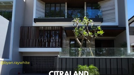 DIJUAL RUMAH MEWAH MINIMALIS - BUKIT GOLF INTERNASIONAL CITRALAND 