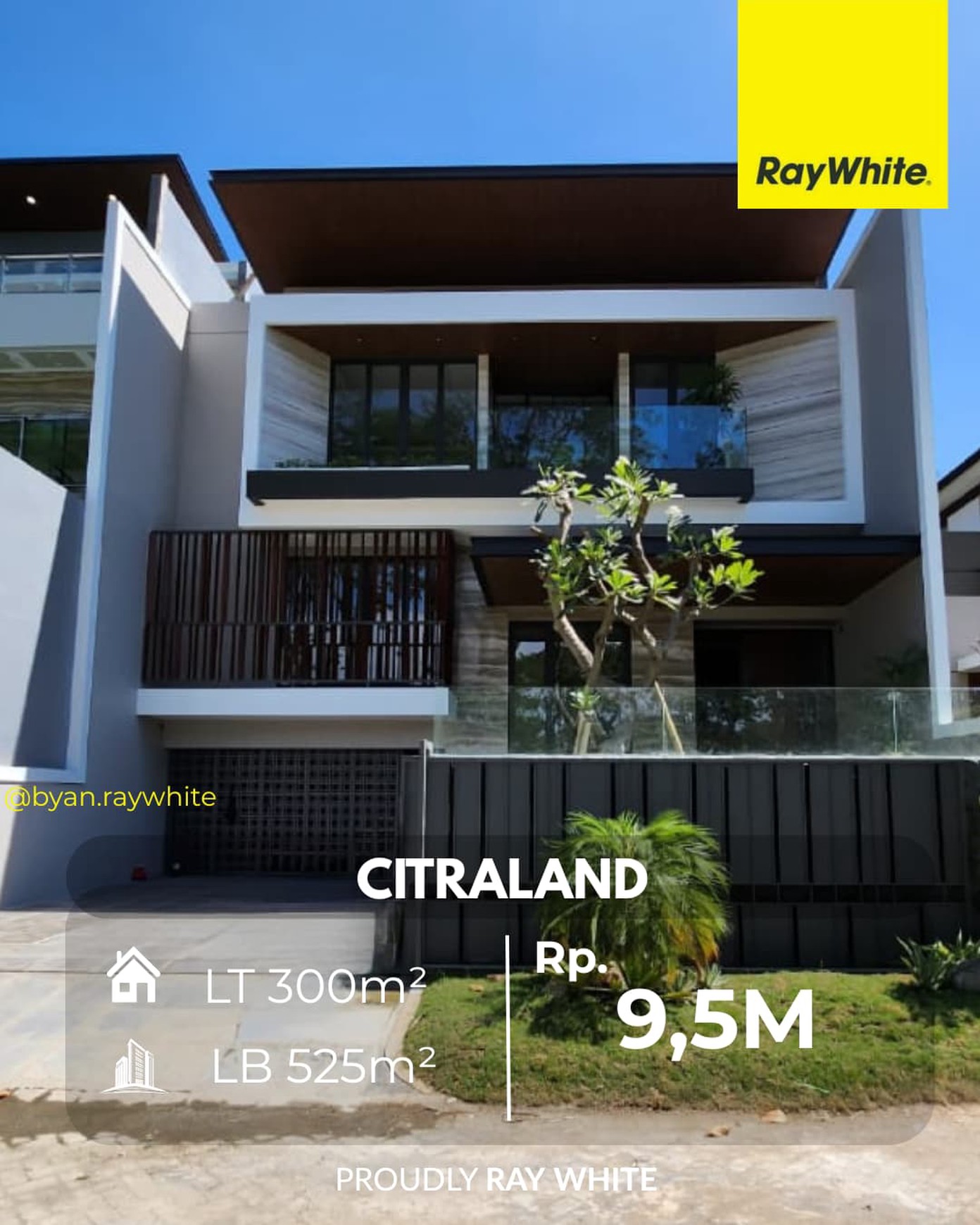 DIJUAL RUMAH MEWAH MINIMALIS - BUKIT GOLF INTERNASIONAL CITRALAND