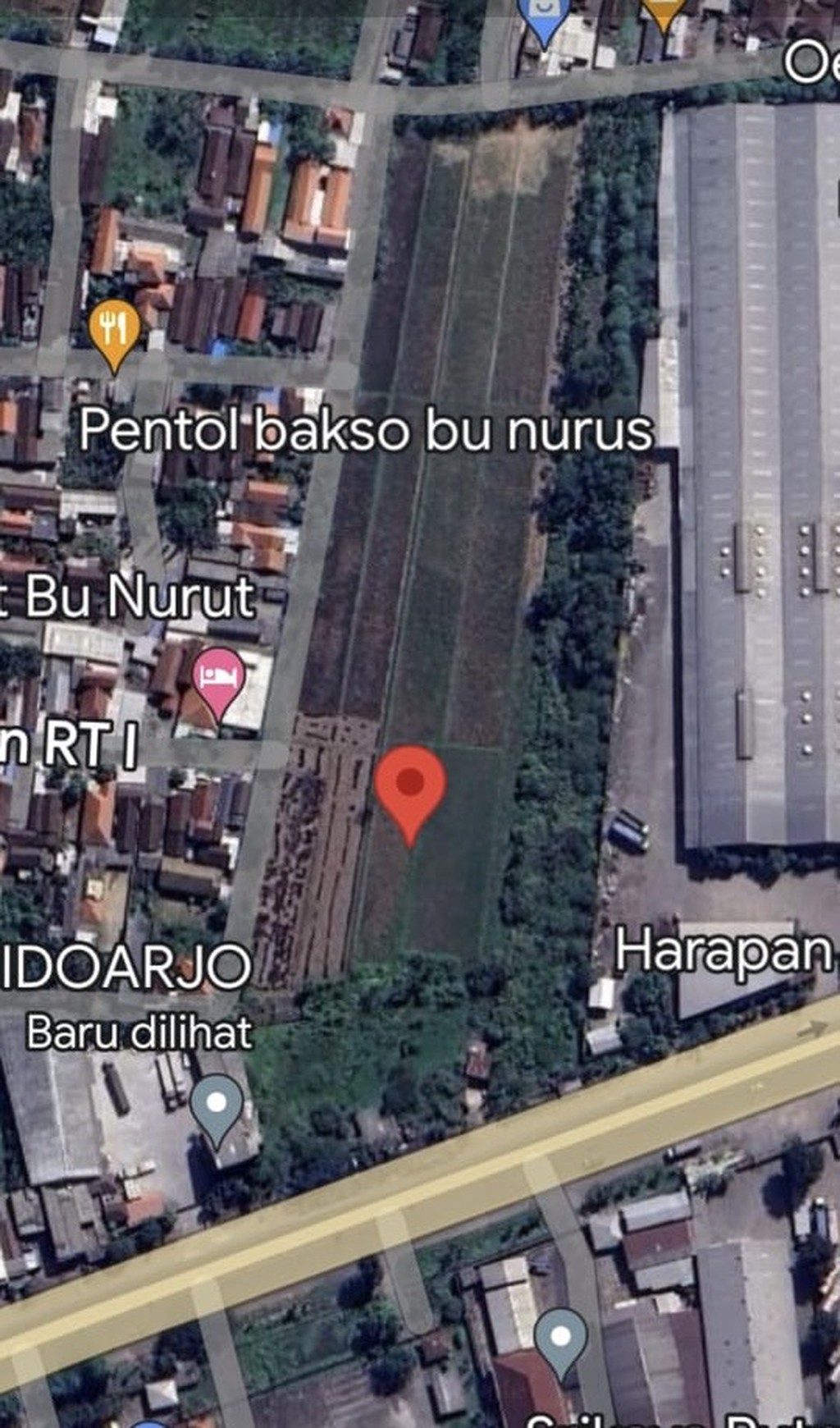 Tanah Kavling Di Raya Bypass Krian Sidoarjo, cocok untuk gudang / pabrik
