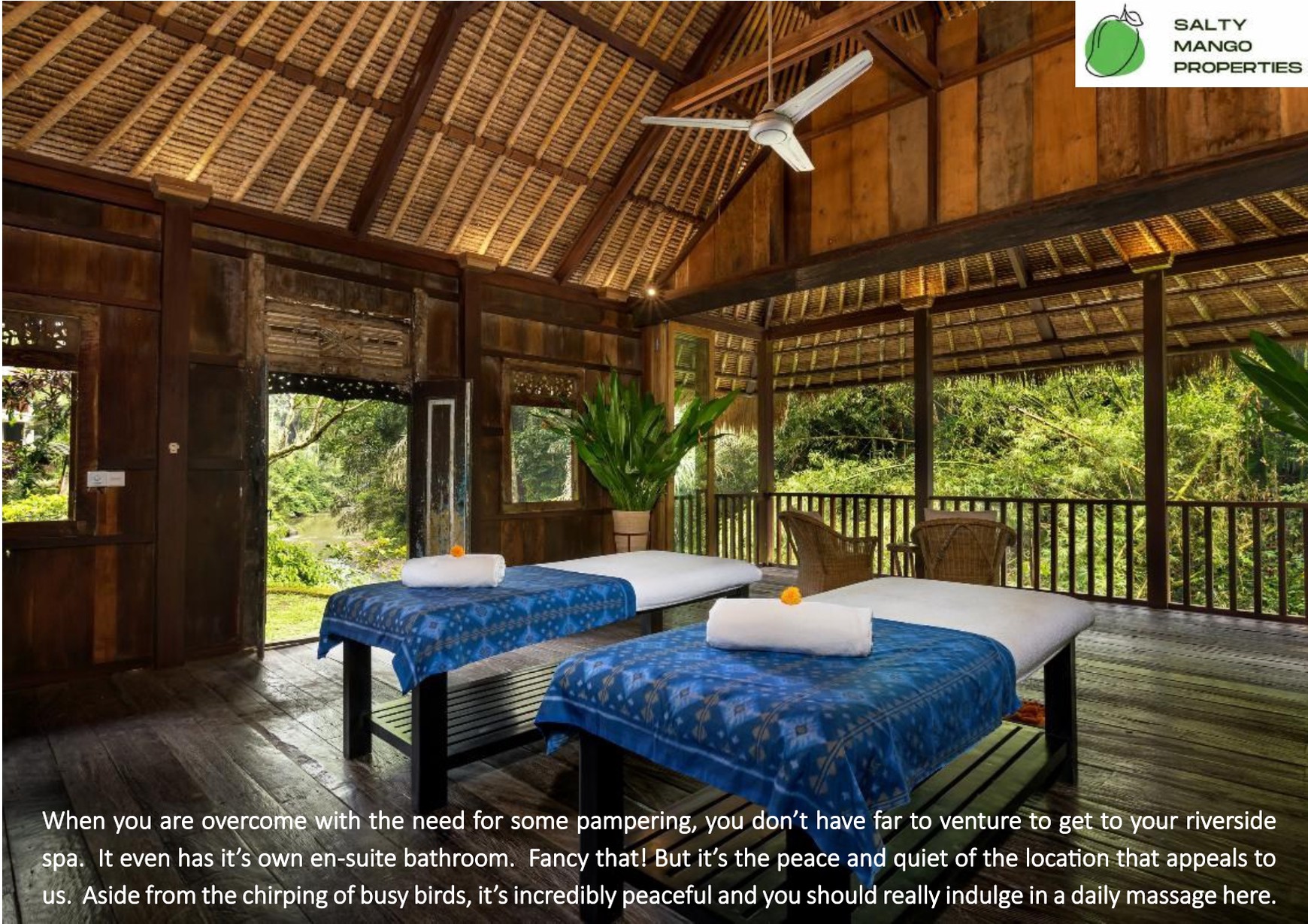 Freehold - Timeless Luxury Villa Estate Overlooking the River in Cepaka, Bali