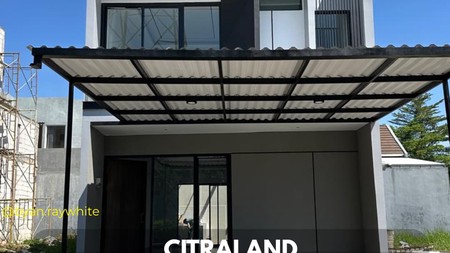 DIJUAL RUMAH MINIMALIS MODERN - CITRALAND THE GREENLAKE 