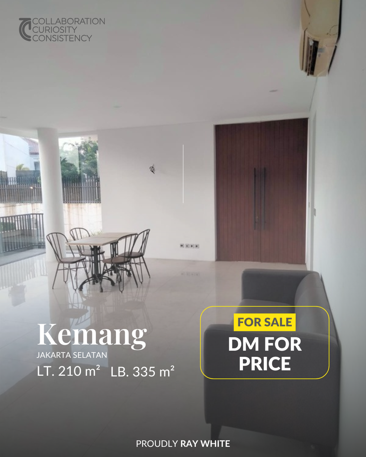 Dijual Townhouse Siap Huni di Kemang, Jakarta Selatan