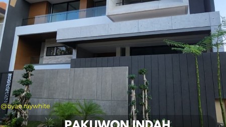 DIJUAL RUMAH BARU MINIMALIS DESIGN - PAKUWON INDAH