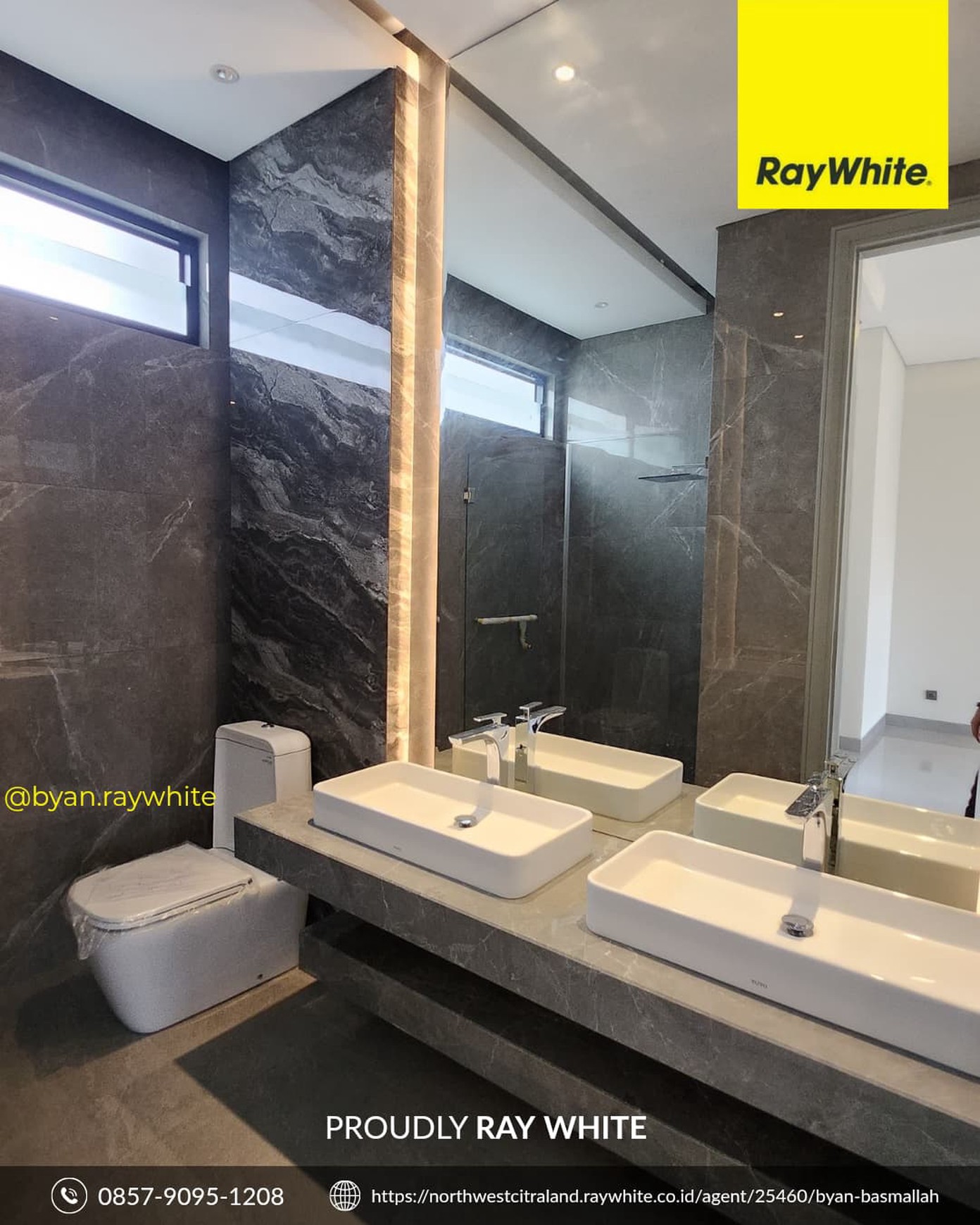 DIJUAL RUMAH BARU MINIMALIS DESIGN - PAKUWON INDAH