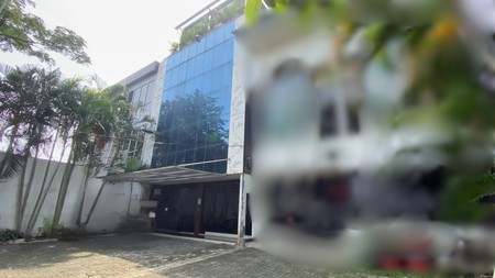 Gedung Kantor Mini Building 4 Lantai Mewah + Entertainment Roof Top - Prime Location - di Tebet Jakarta Selatan