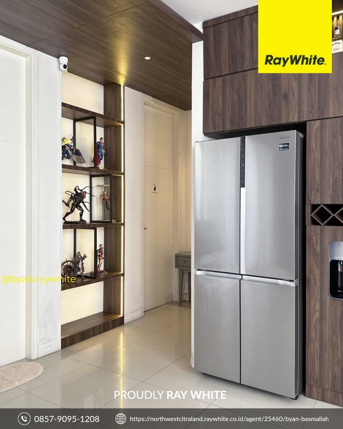 DIJUAL RUMAH SEMI FURNISHED MODERN - PRAMBANAN RESIDENCE