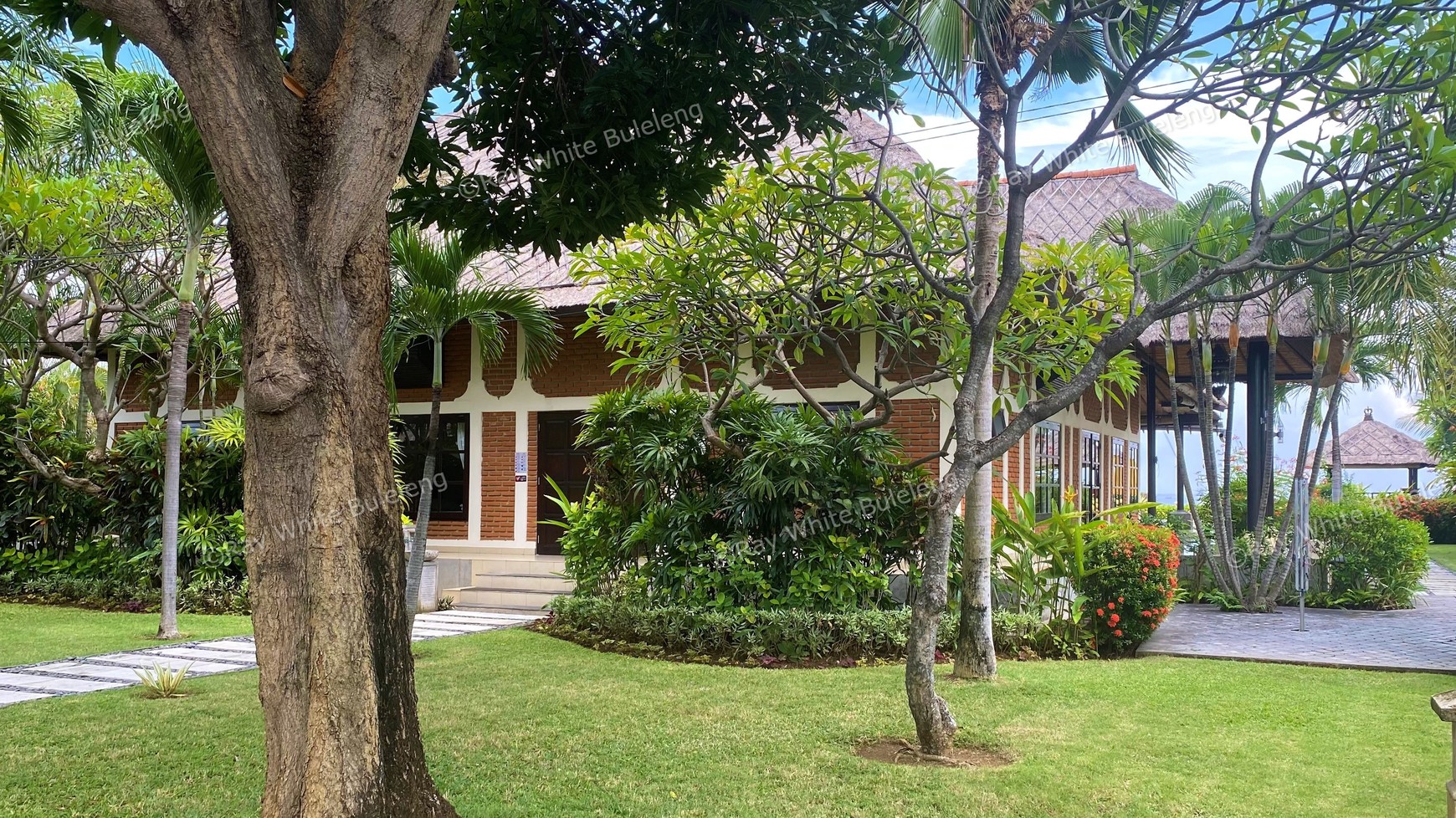 Luxury Beachfront Villa with Guest House and Spacious Garden