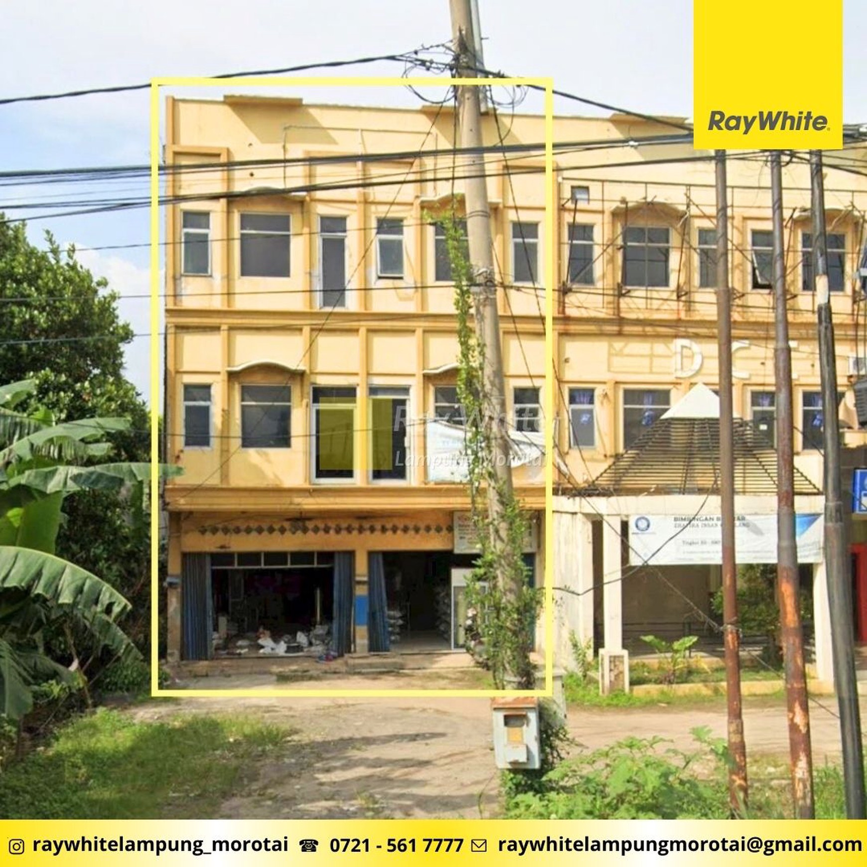 Ruko 2 Pintu 3 Lantai By Pass Trans Sumatera
