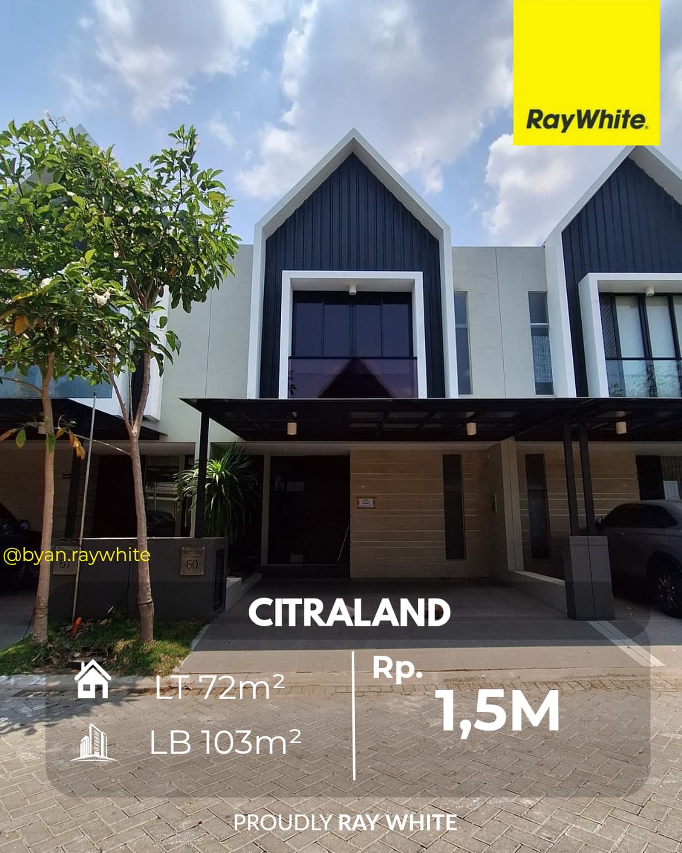 DIJUAL RUMAH MEWAH MODERN - NORTHWEST PARK CITRALAND