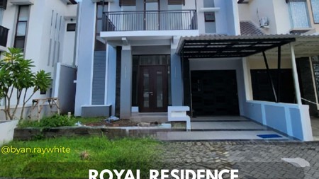 DIJUAL RUMAH MINIMALIS - ROYAL RESIDENCE 