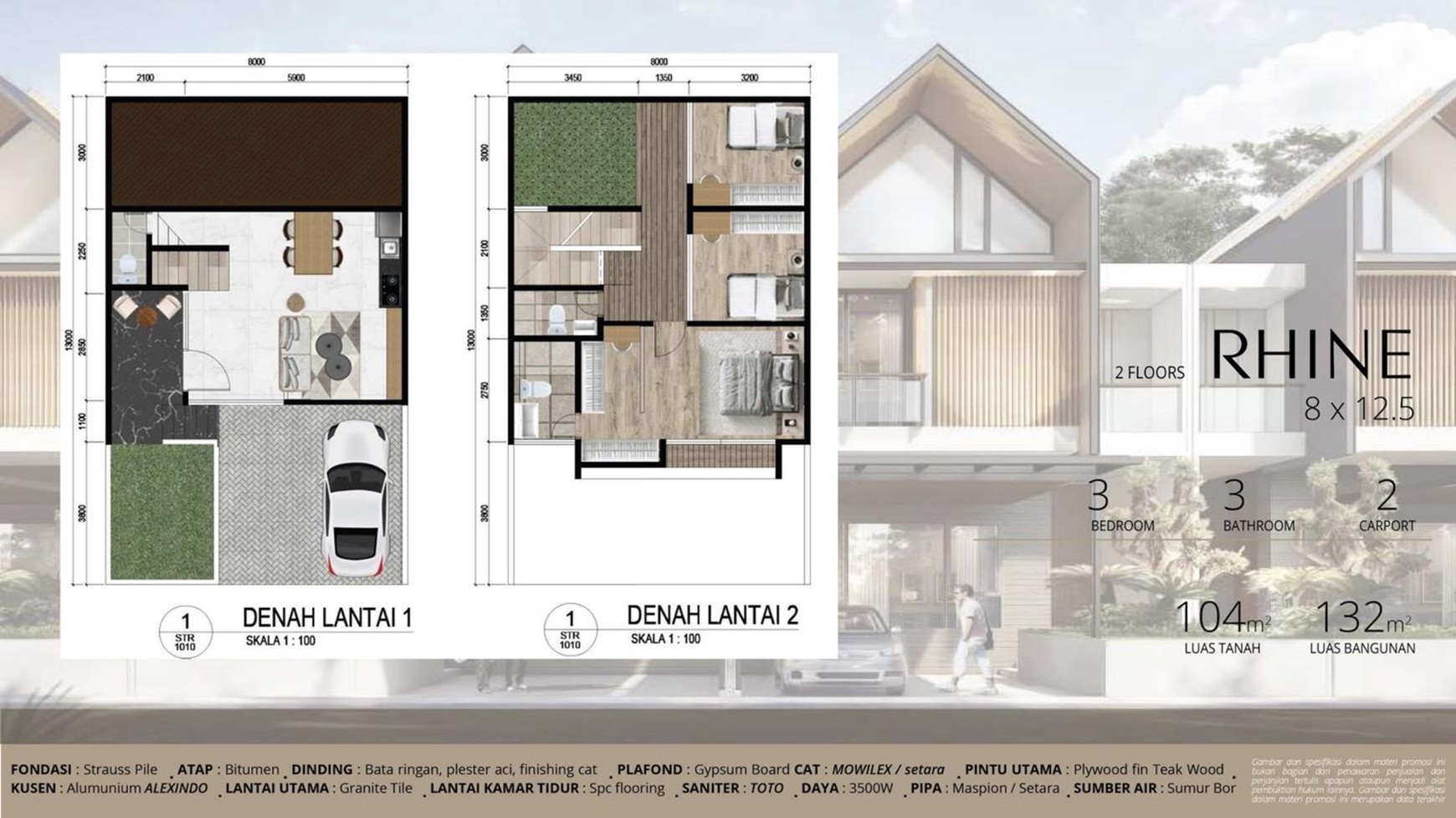 New Listing Rumah Baru di Bandung Utara Ada Smart Lock Door, Setraduta