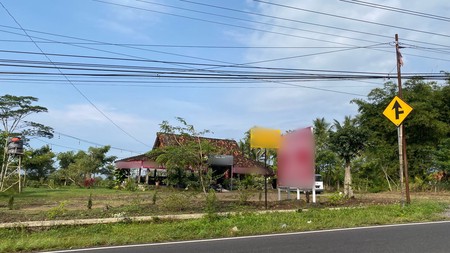 Tanah 11240 Meter Persegi Cocok Untuk Temapt Wisata Di Jalan Pakem Sleman