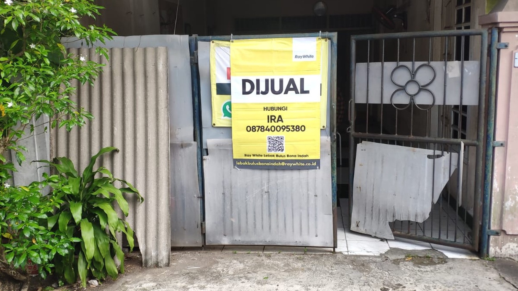 Rumah 2 Lantai Hitung Tanah Jl. Haji Goden Raya Pondok Pinang Jakarta Selatan