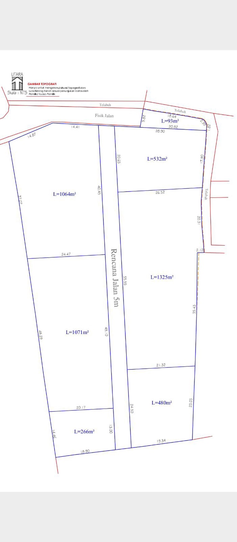 Rumah Hitung Tanah Area Cipete