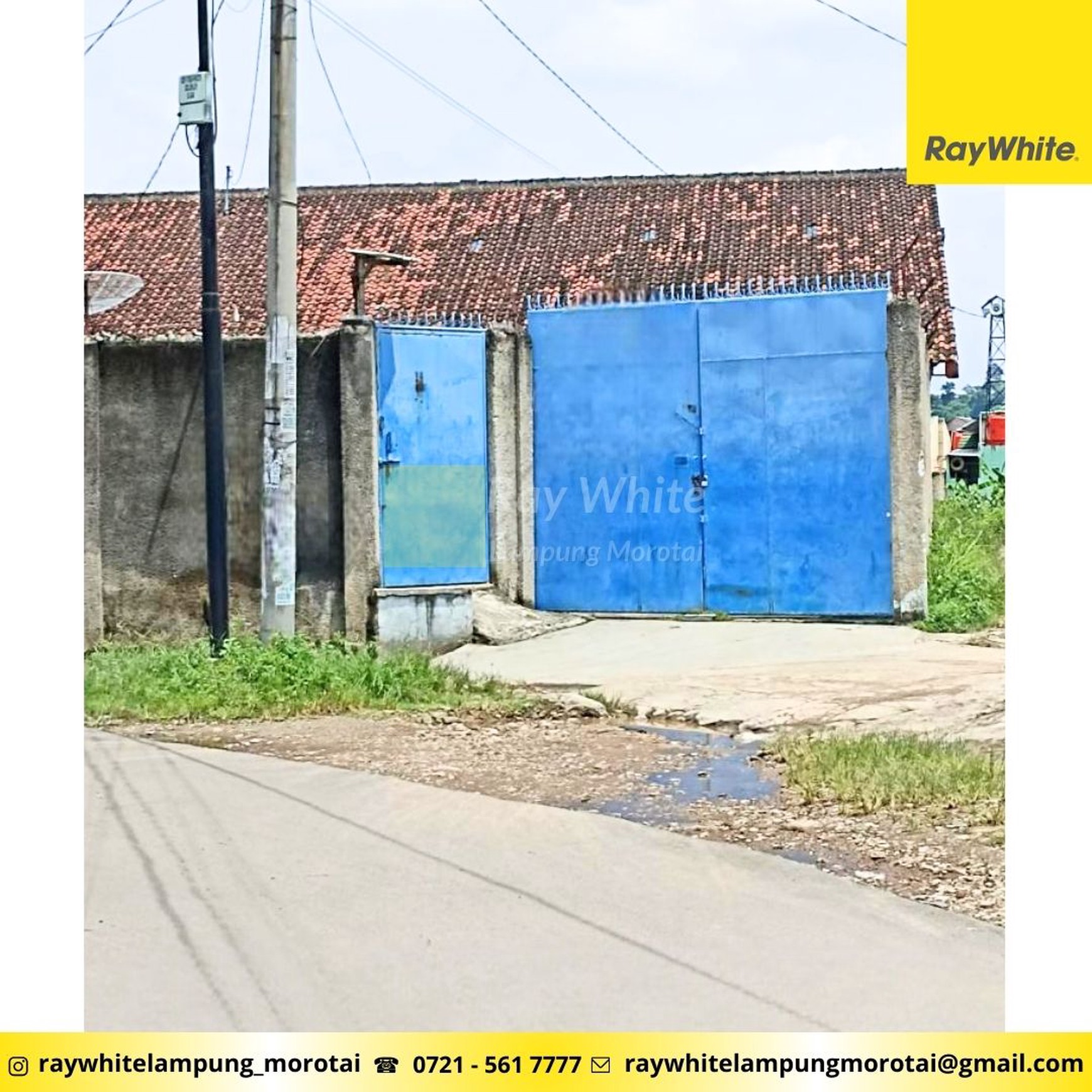 gudang LT 494 m2 di teluk betumg