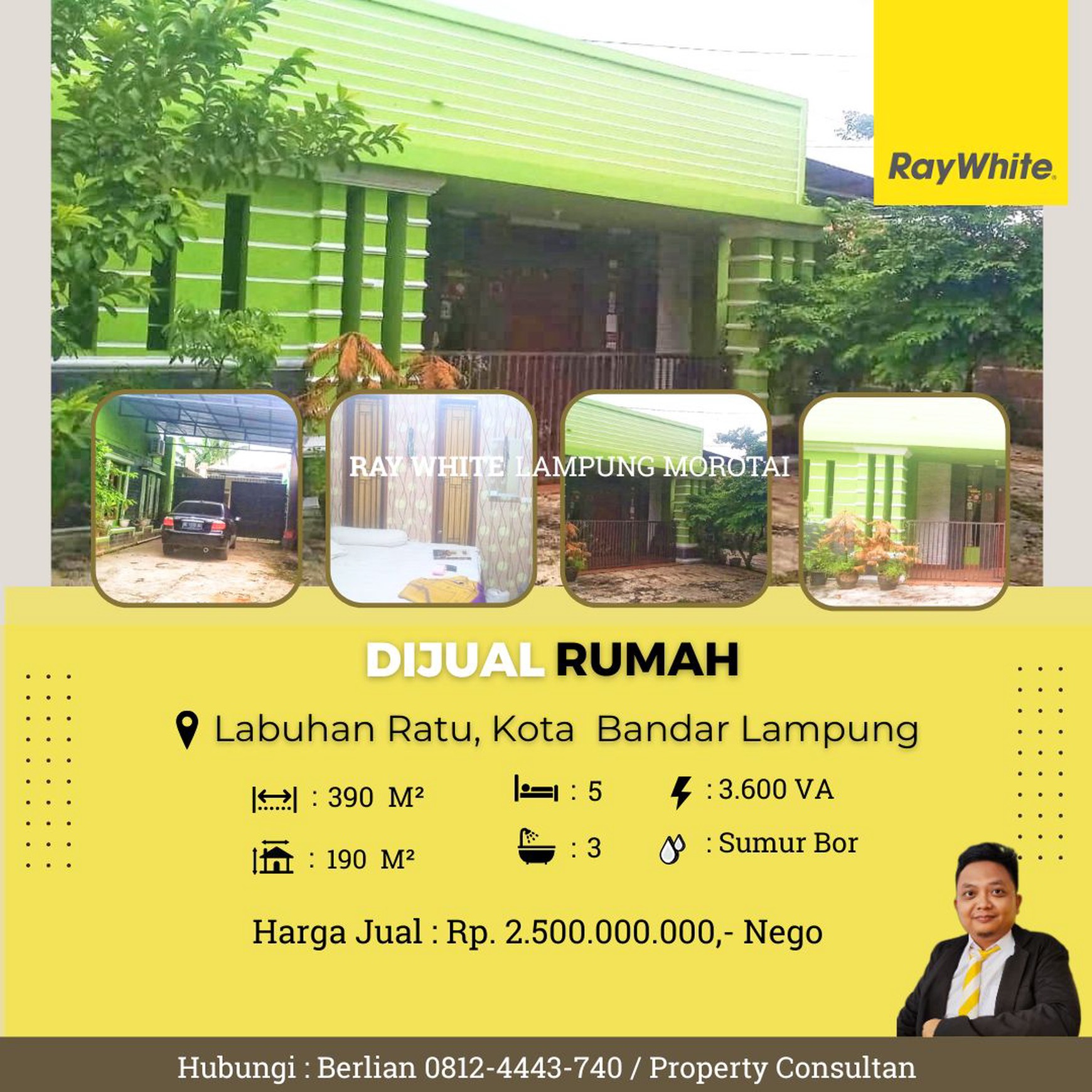 Rumah Labuhan Ratu Bandar Lampung