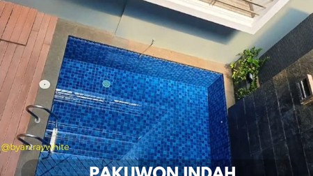 DISEWA RUMAH MEWAH PRIVATE SWIMMING POOL - PAKUWON INDAH