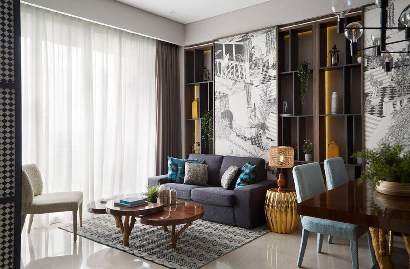 Dijual Apartment Saumata 2 BR Full Furnished di Tangerang