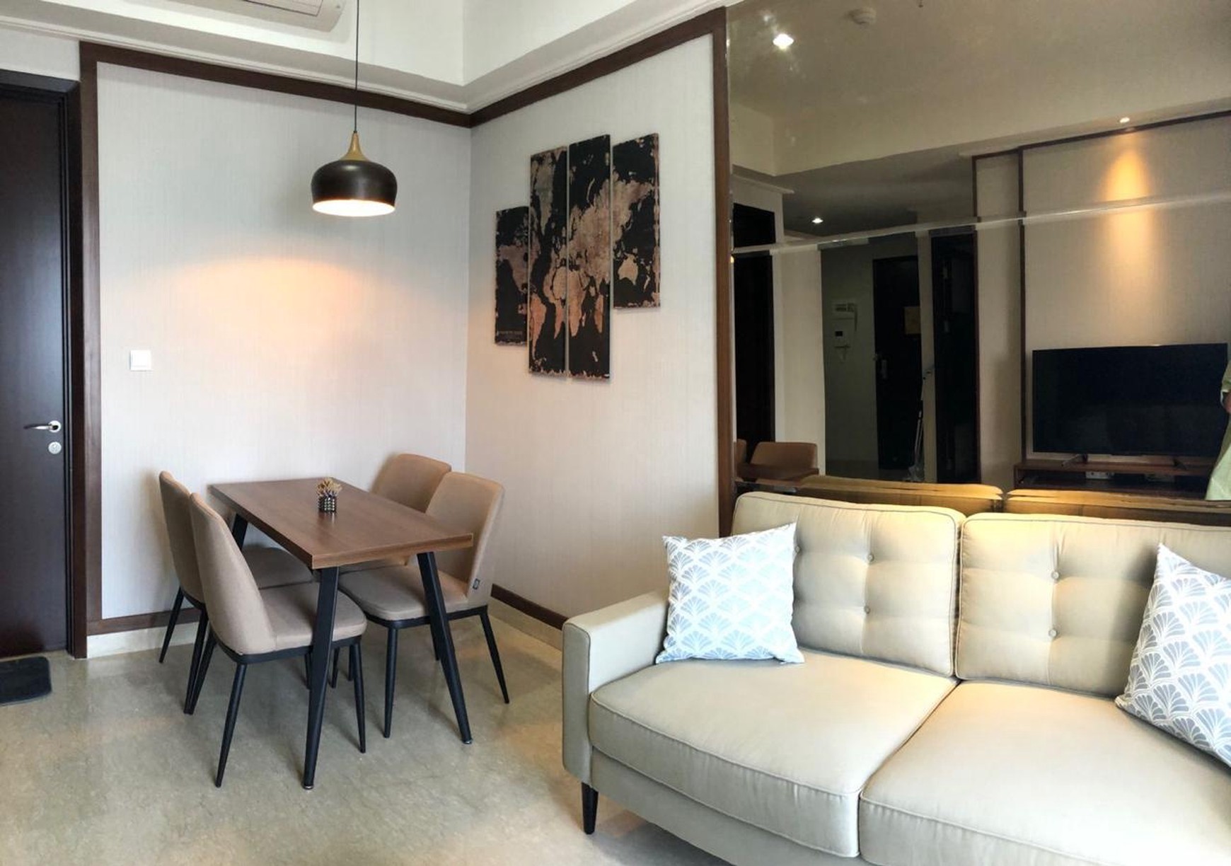 Dijual Apartment Saumata 2 BR Full Furnished di Tangerang
