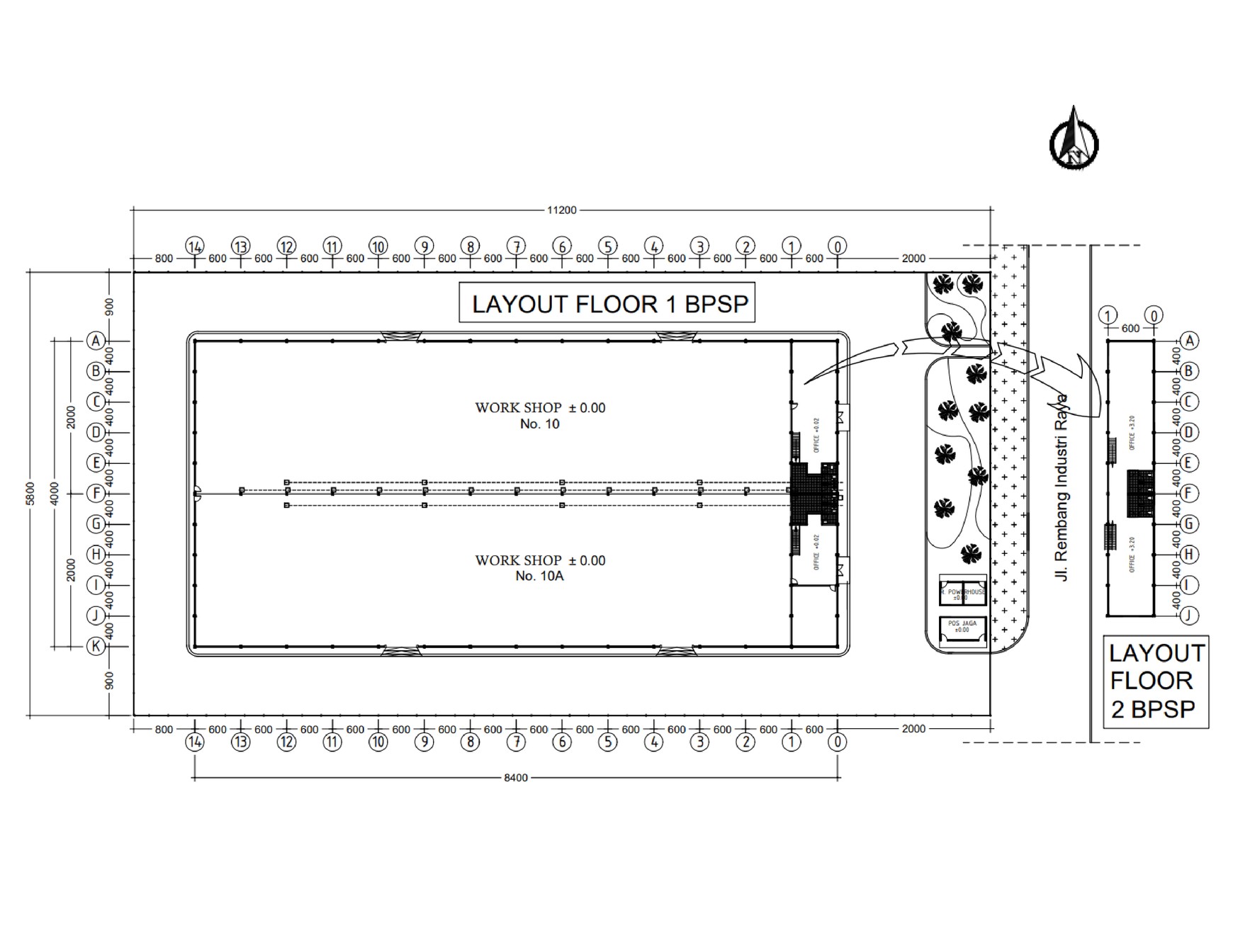 Disewakan Gudang/Pabrik Kawasan Industri PIER Pasuruan