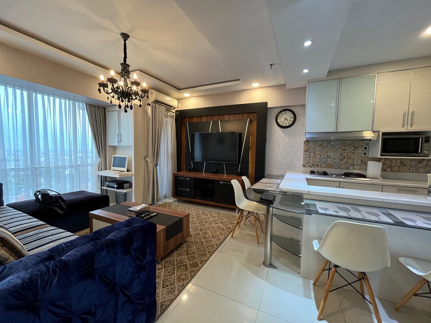 Apartemen The H Residence 2BR Full Furnished Lantai 20 Cawang