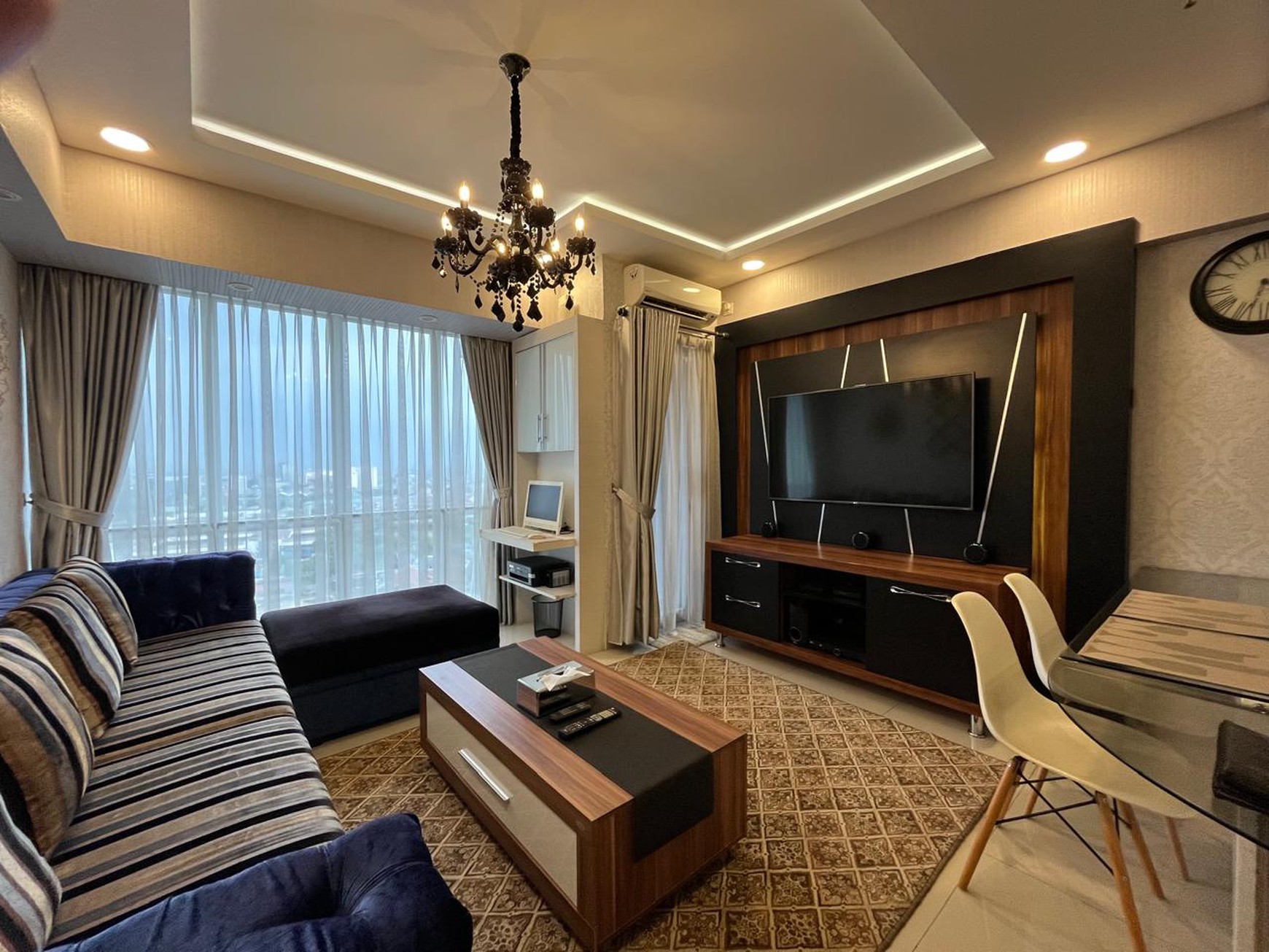 Apartemen The H Residence 2BR Full Furnished Lantai 20 Cawang