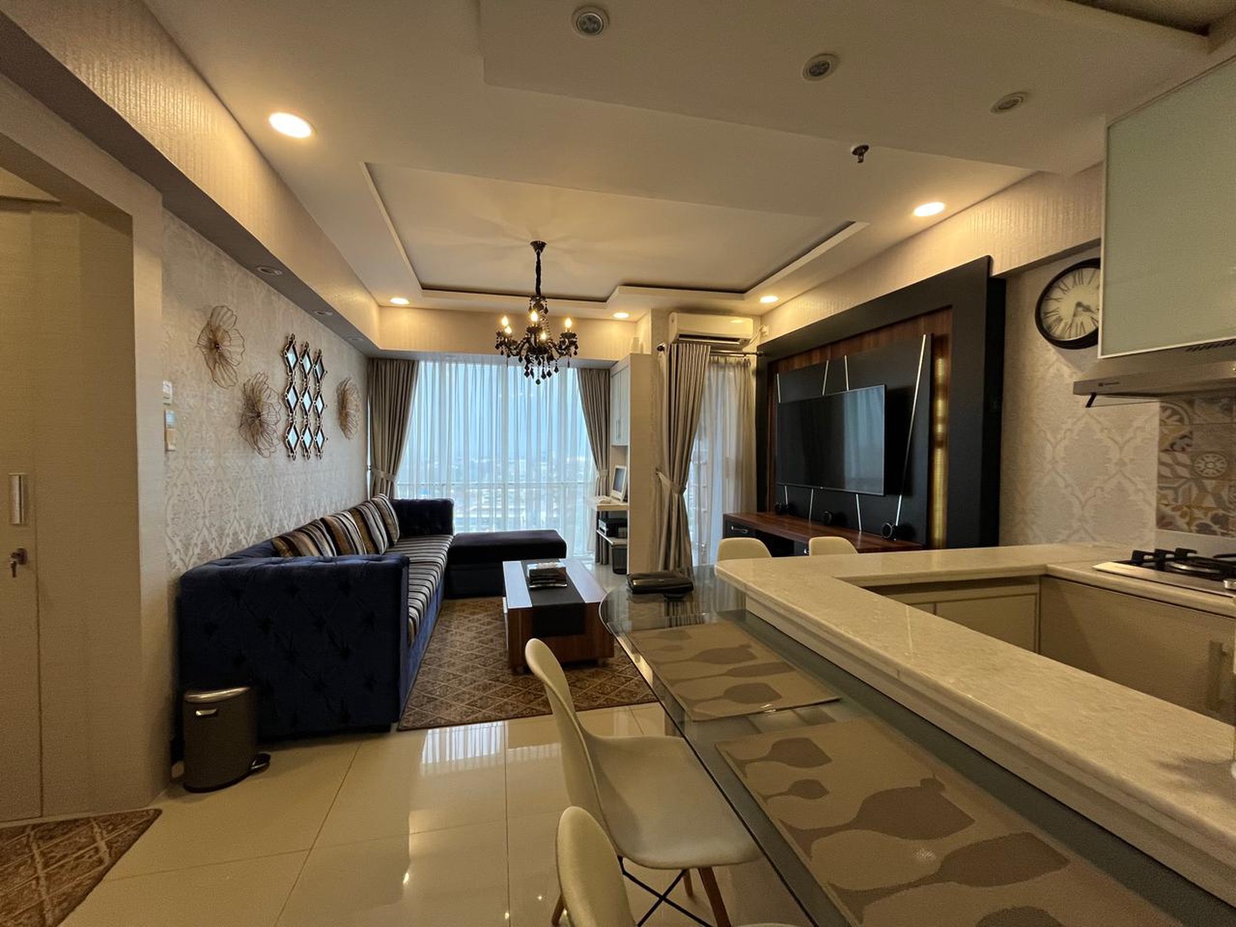 Apartemen The H Residence 2BR Full Furnished Lantai 20 Cawang