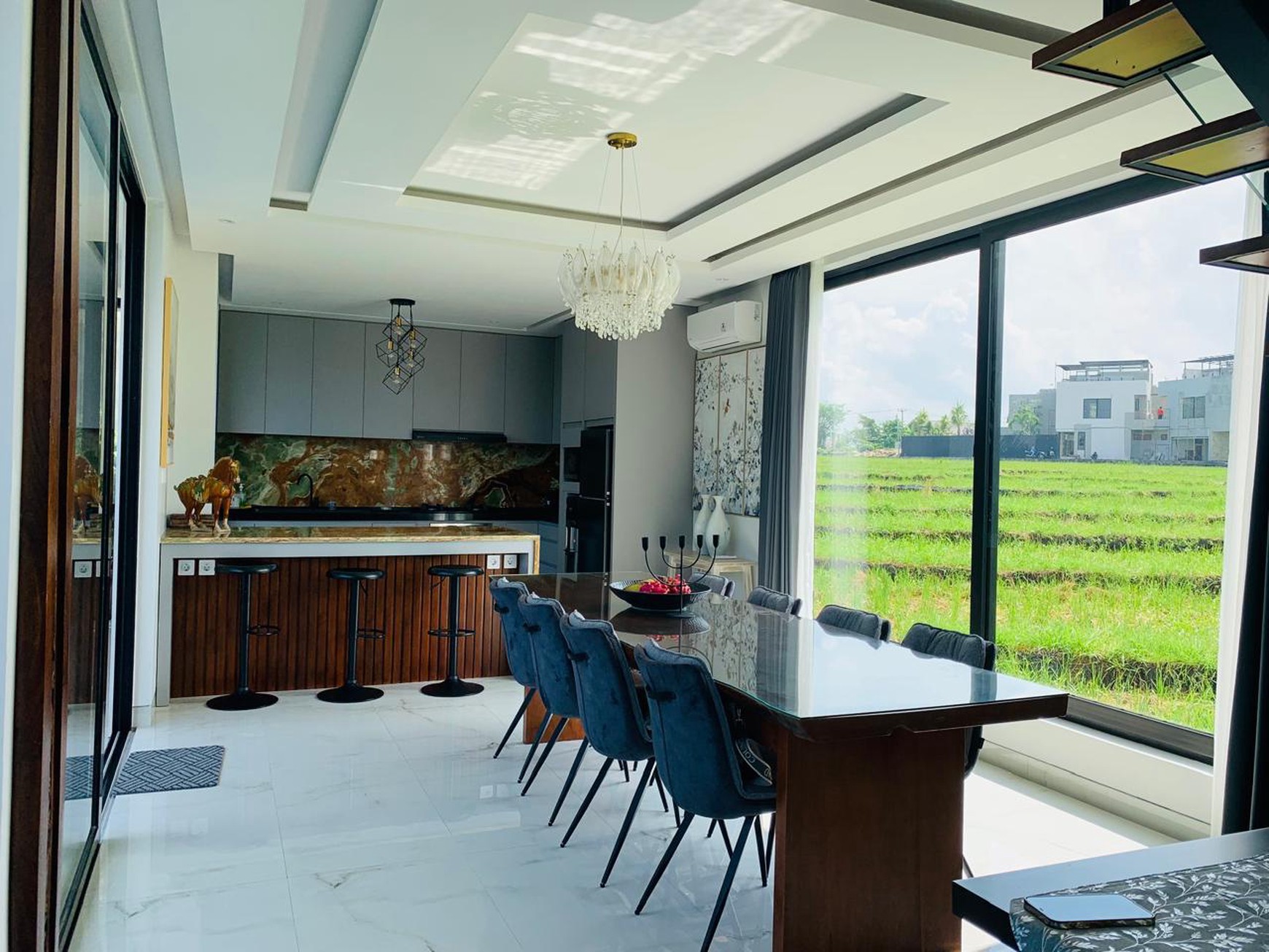 Brand New Luxury Villa With Ocean View And Rice Field Pantai Lima Bali