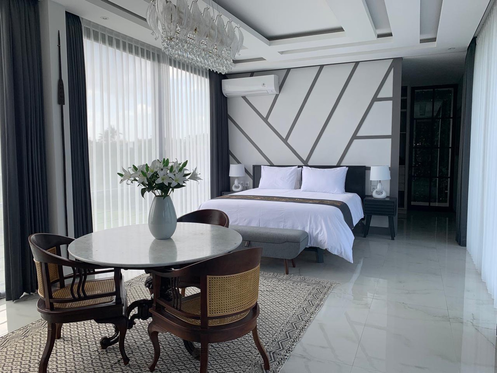 Brand New Luxury Villa With Ocean View And Rice Field Pantai Lima Bali