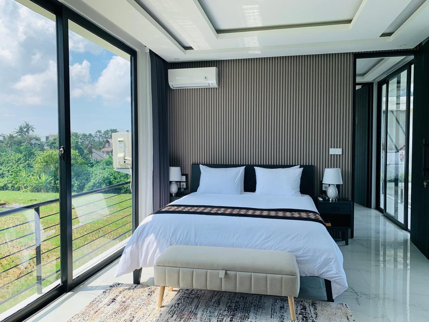 Brand New Luxury Villa With Ocean View And Rice Field Pantai Lima Bali