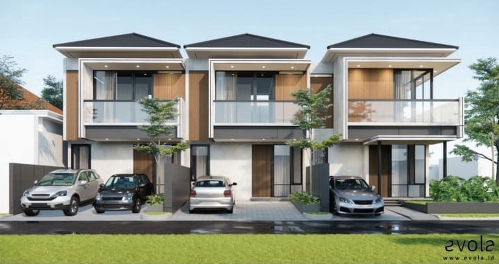 Unit Terbatas! Rumah Baru Mewah Modern di Rungkut Asri Barat, Surabaya
