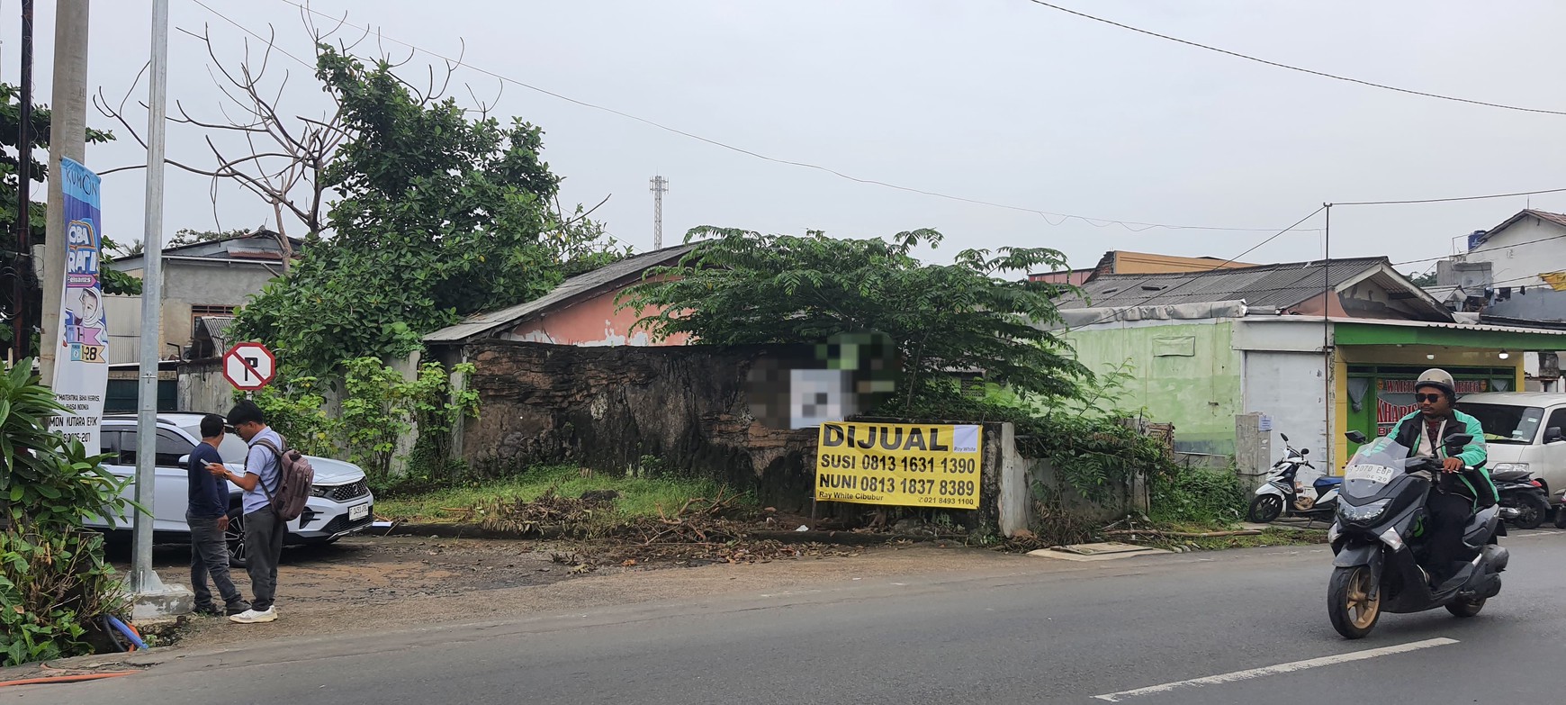 Ex Pabrik Gudang  Hanya Harga Tanah di Jl.Raya Thole Iskandar Sukmajaya Depok 