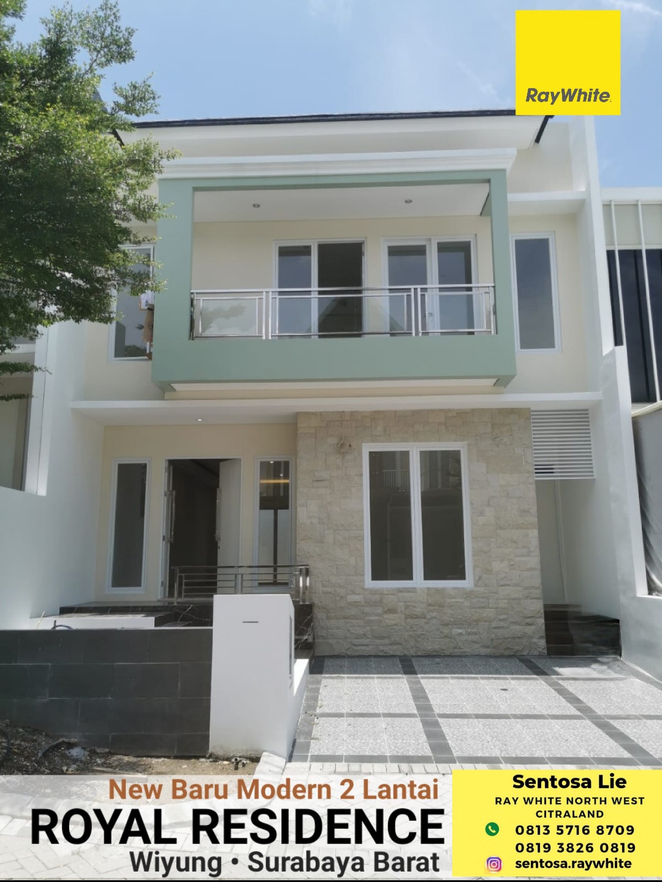 Dijual Rumah Baru Royal Residence Wiyung Dekat Citraland, Pakuwon Mall, Akses Tol Gunung Sari
