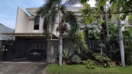 Disewakan Rumah FULL MARMER   & Full Furnished Graha Famili Surabaya Barat