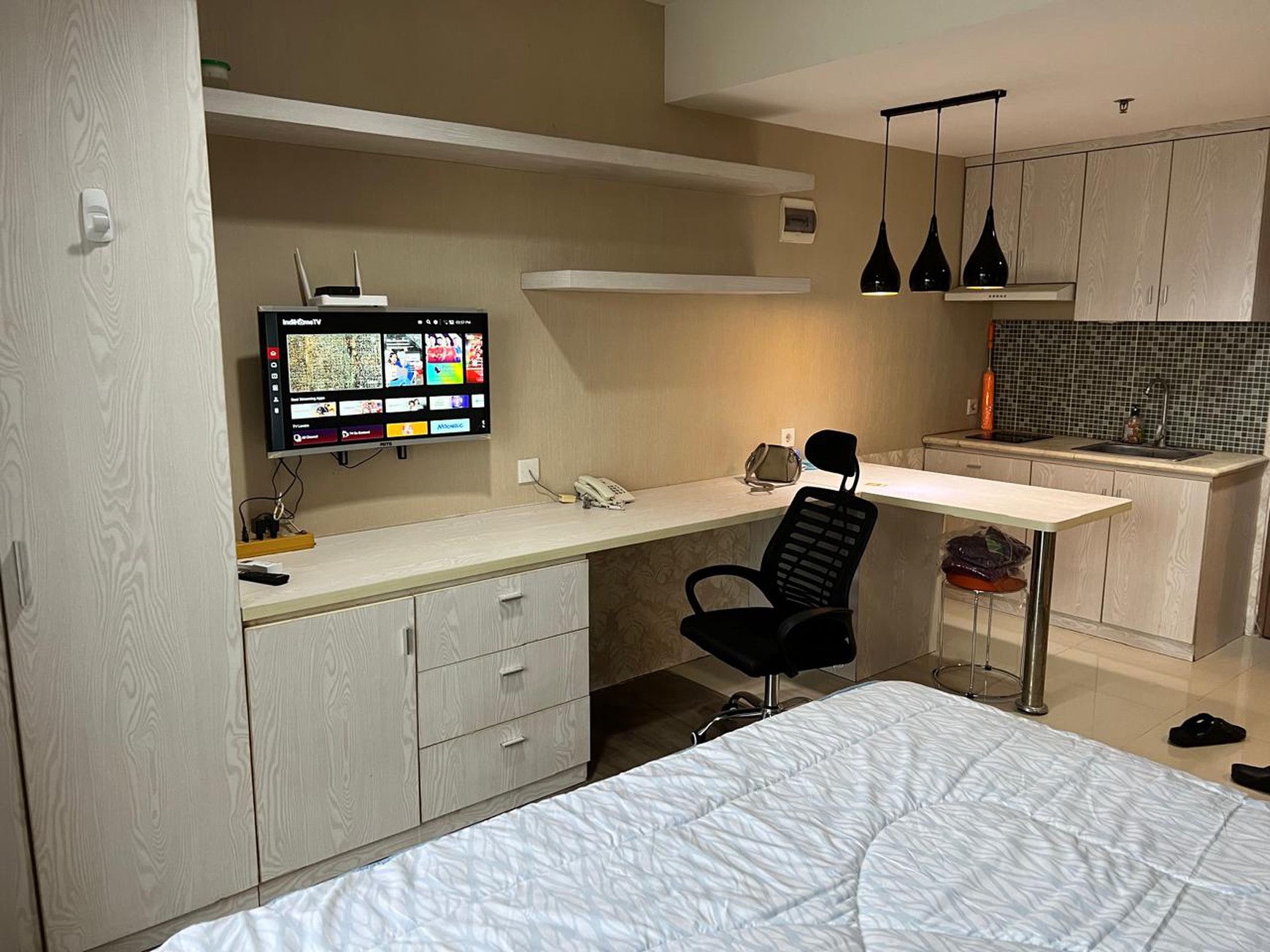 1 Unit Apartemen Furnish Tipe Studio Student Castle Lokasi Strategis Dekat UPN Yogyakarta