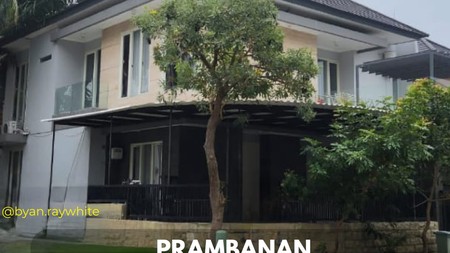 DIJUAL RUMAH MEWAH MODERN FULL FURNISHED - PRAMBANAN RESIDENCE 