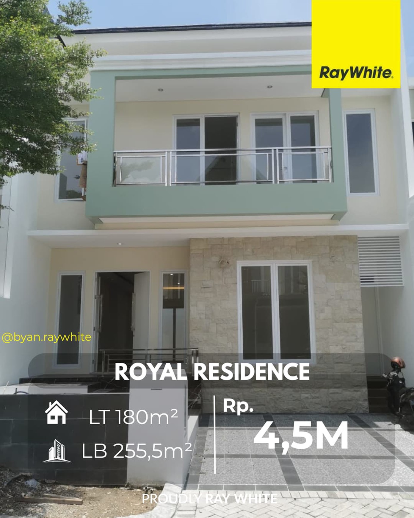 DIJUAL NEW HOUSE MINIMALIS MODERN - ROYAL RESIDENCE