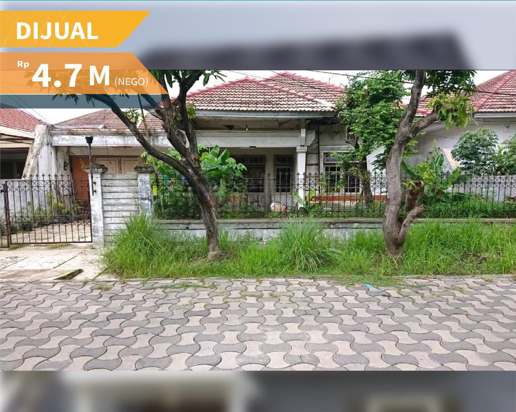 Jual cepat rumah siap huni Manyar Indah dekat galaxi mall