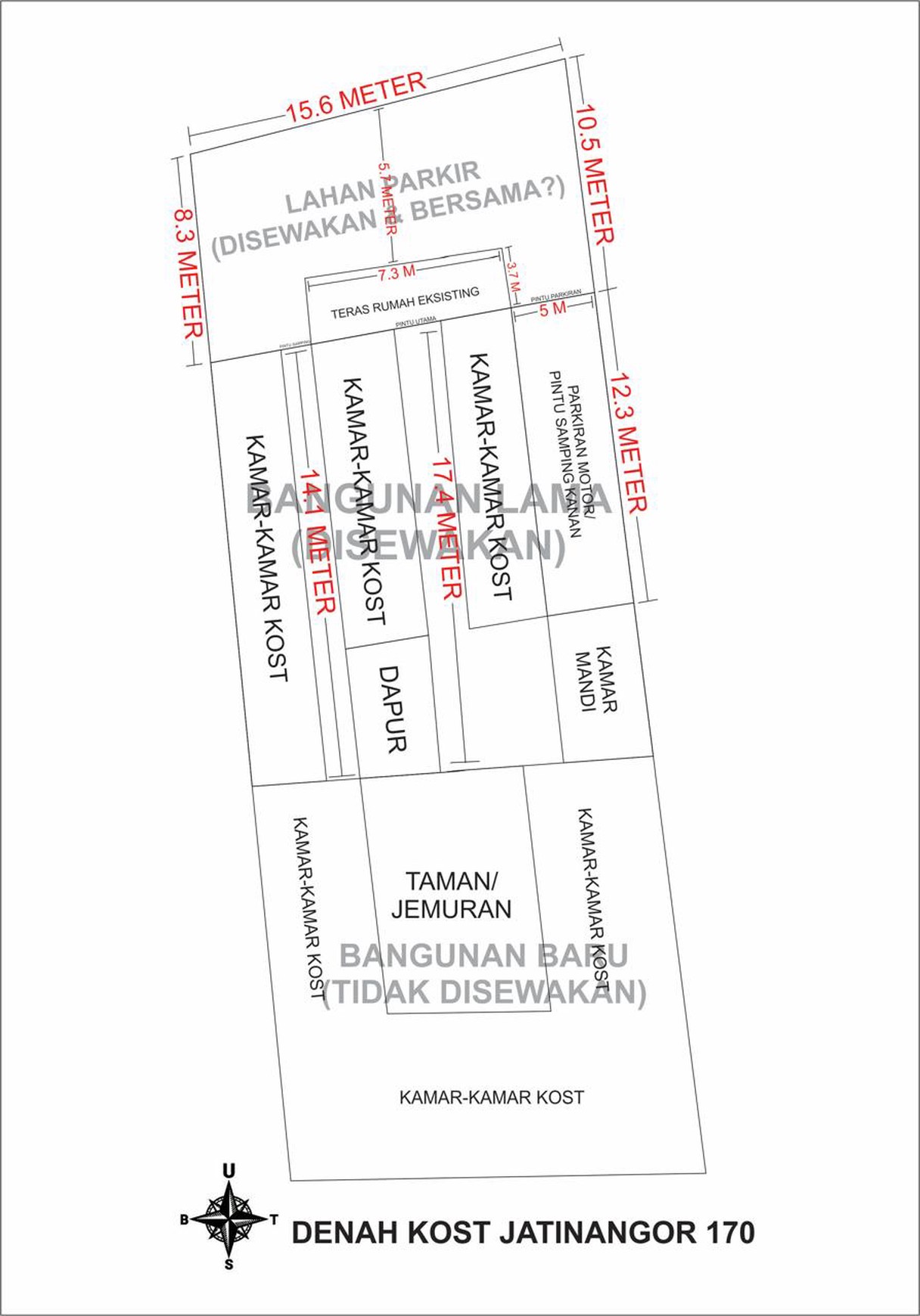 Ruang Usaha Lokasi Strategis dan Kawasan Ramai @Jatinangor, Sumedang